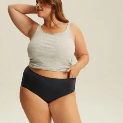 Culotte Très Haute One Size Noir JUST ONE MICRO -Bestform Lingerie Soldes Magasin BL04600 030 WEB 3