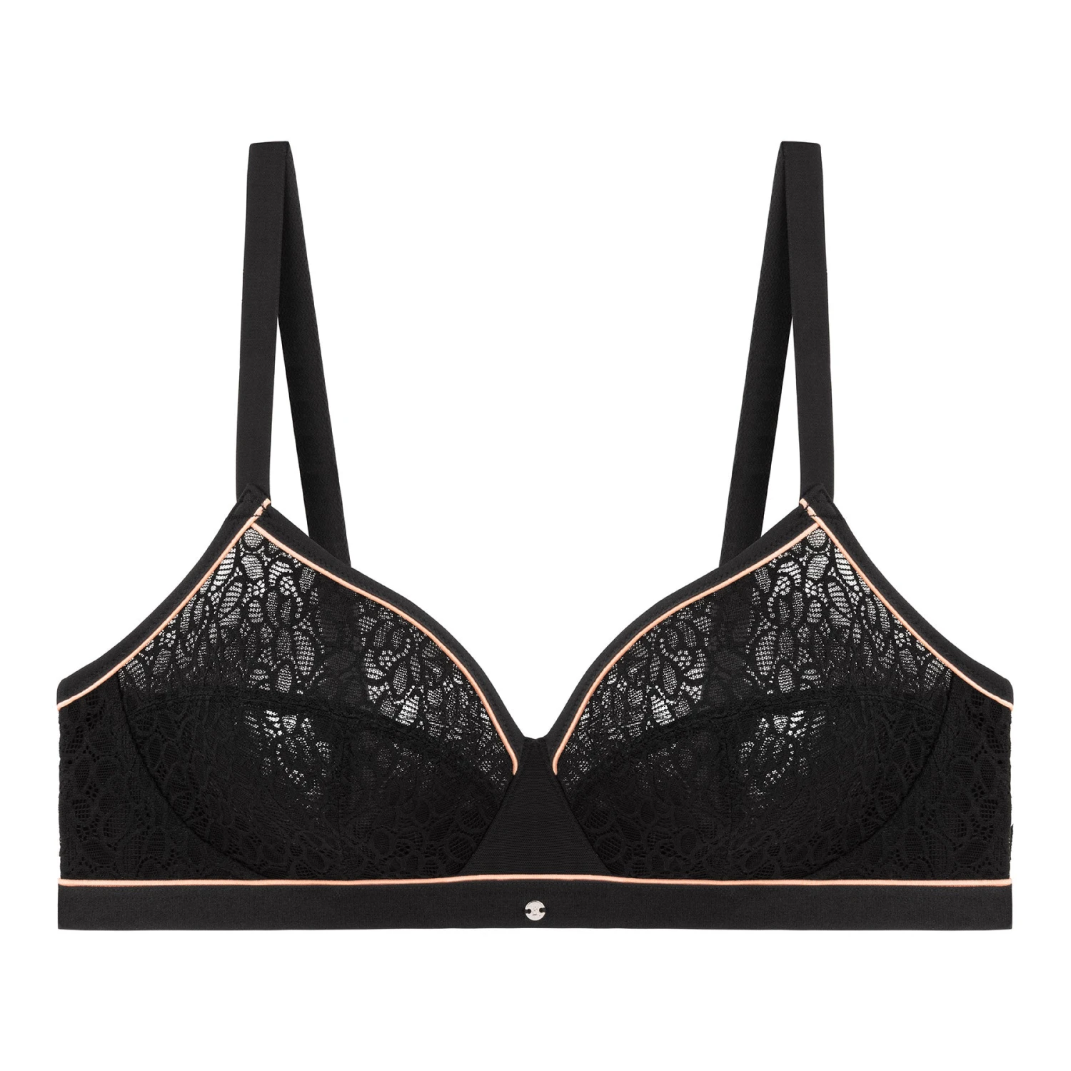 Soutien-gorge Sans Armatures Noir Just Couture 2 Soutien-gorge Sans Armatures Noir Just Couture – Image 2