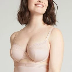 Soutien-gorge Emboîtant Avec Armatures Beige Rosé Just Perfect -Bestform Lingerie Soldes Magasin BL14464 048 WEB 1