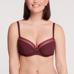 Soutien-gorge Emboîtant Avec Armatures Cassis Sydney Pure -Bestform Lingerie Soldes Magasin BL14563 08B WEB 11