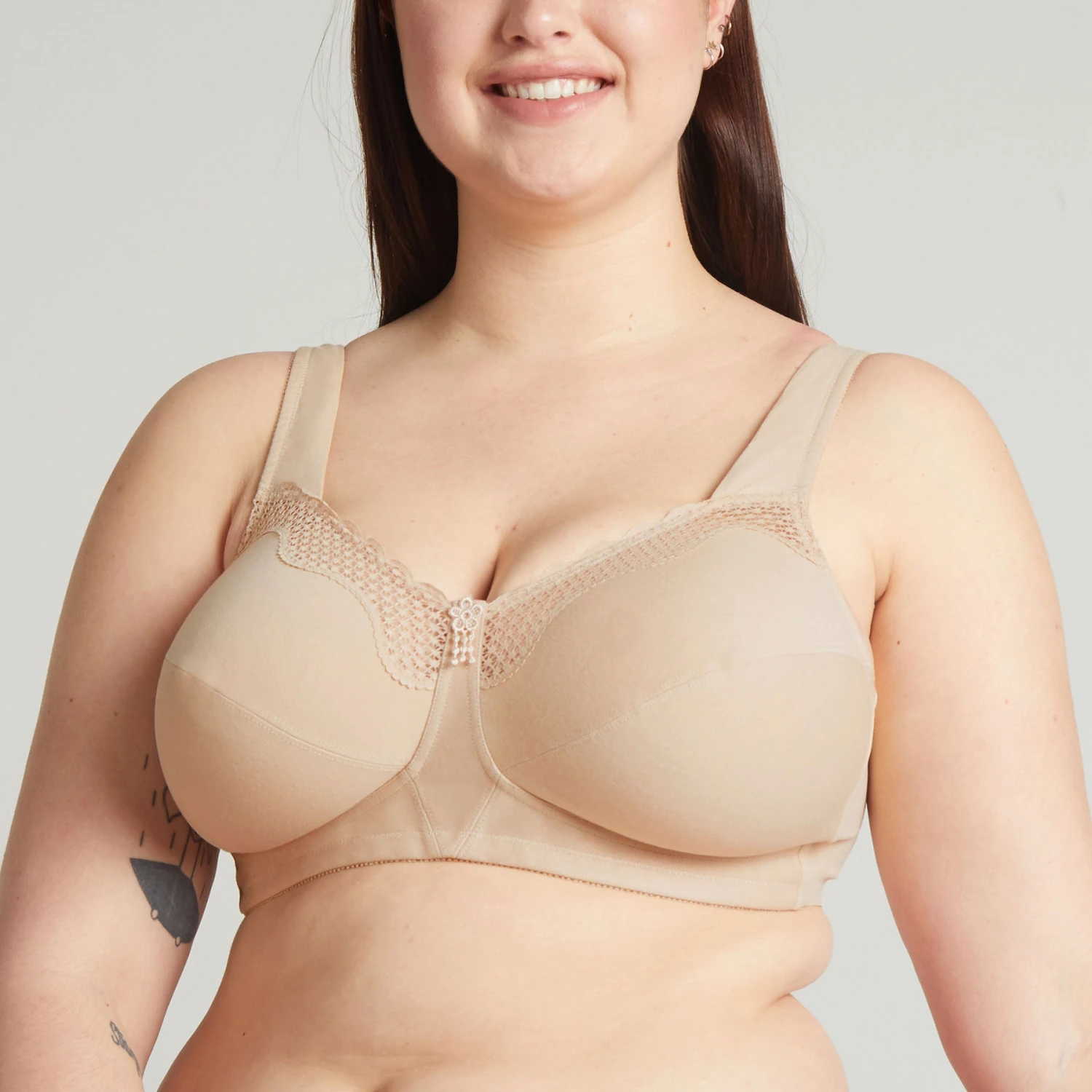 Soutien-gorge Sans Armatures Nude Cotton Comfort 3 Soutien-gorge Sans Armatures Nude Cotton Comfort – Image 3